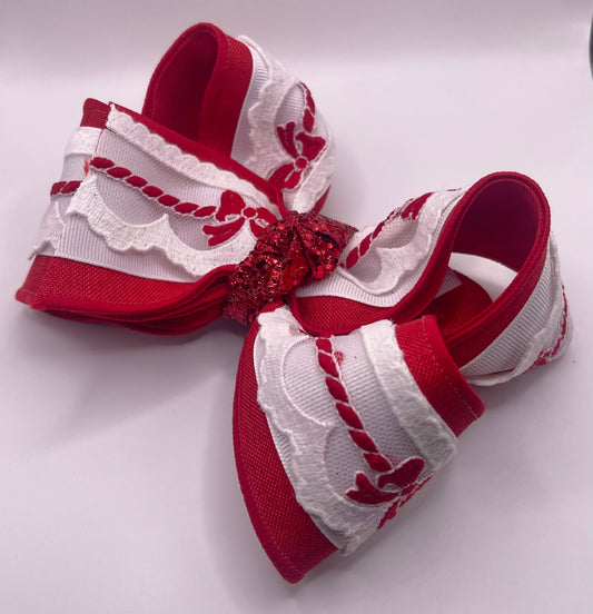 Candy Cane Lace