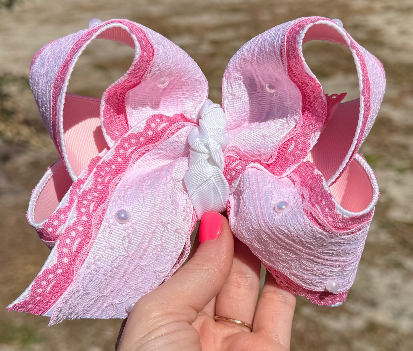 The Lace Edit - Pink