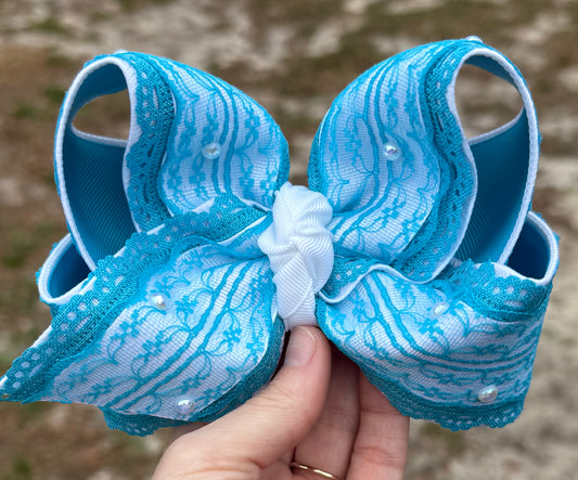 The Lace Edit - Turquoise